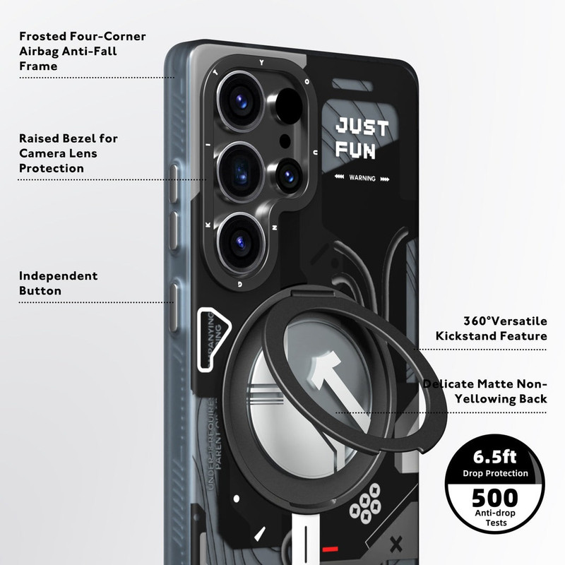 کاور یانگ کیت مدل Starship Magnetic مناسب برای گوشی موبایل سامسونگ Galaxy S25 Ultra - تصویر 9